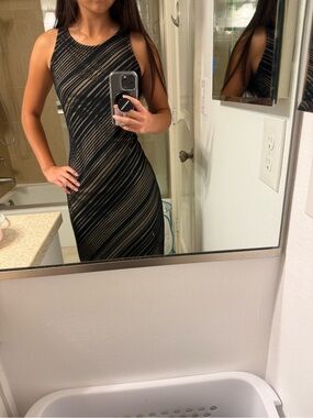 sheer bodycon dress